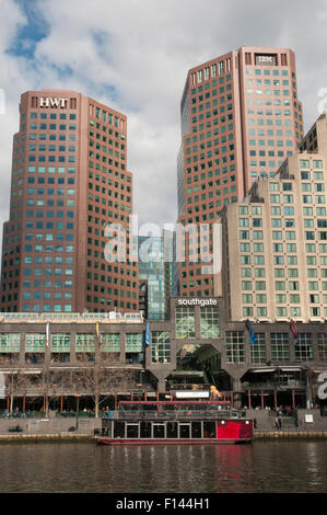 Southgate Bezirk auf dem Yarra River, Southbank, Melbourne Stockfoto