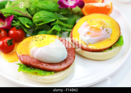 Eier Benedikt Stockfoto