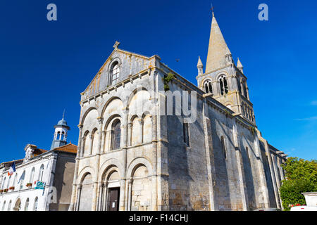 Kirche St. Cybard. Roullet Saint Estephe. Charente Maritime. Frankreich Stockfoto