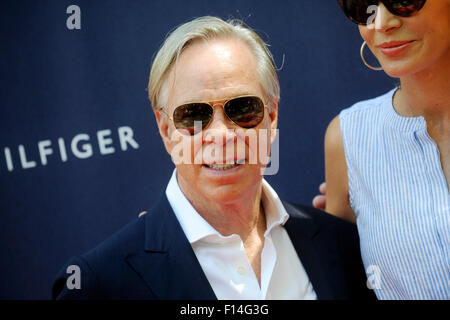 New York City. 25. August 2015. Tommy Hilfiger besucht die Tommy Hilfiger und Rafael Nadal Global Brand Ambassador Launch am Bryant Park am 25. August 2015 in New York City. © Dpa/Alamy Live-Nachrichten Stockfoto
