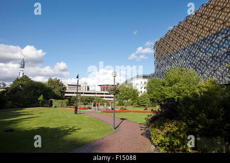 Stadtzentrum von bürgerlichen Gärten Birmingham UK Stockfoto
