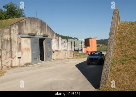 Italien, Camp ederle US Army Basis in Vicenza, Munition Lager asp 7 (Munition liefern Punkt 7) in tormeno Stockfoto