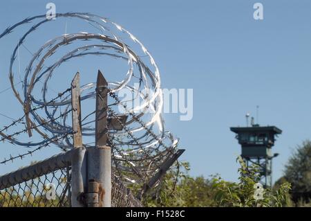 Italien, Camp ederle US Army Basis in Vicenza, Munition Lager asp 7 (Munition liefern Punkt 7) in tormeno Stockfoto