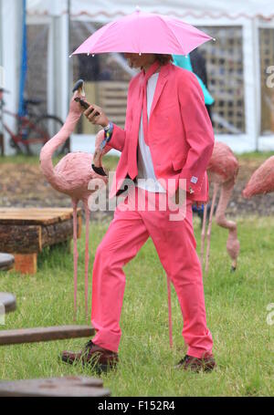 Glastonbury Festival 2015 - 3. Tag - Atmosphäre Mitwirkende: Atmosphäre wo: Somerset, Vereinigtes Königreich bei: 26. Juni 2015 Stockfoto