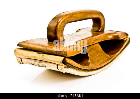 Vintage Büro Tinte Löschblatt isoliert auf weiss Stockfoto