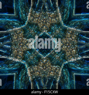 Wunderbar abstrakt dargestellt Glas Objekt Stockfoto