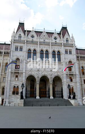 Gebäude hinter ungarische Parlament Architektur Stockfoto