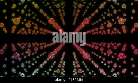 Wunderbar abstrakt dargestellt Glas Objekt Stockfoto