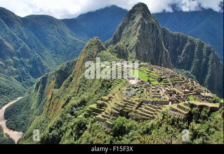 Machu Picchu, Cusco, Peru! Stockfoto