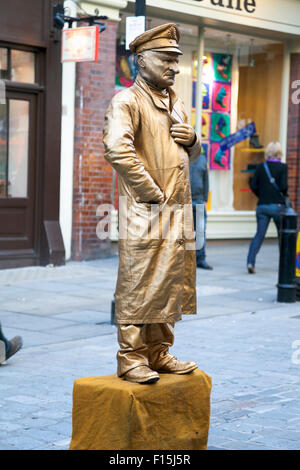 Lebende Statue in Covent Garden, London, UK Stockfoto