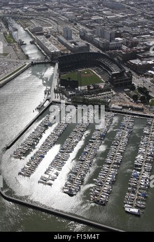 ATT Park San Francisco CA Antenne Stockfoto