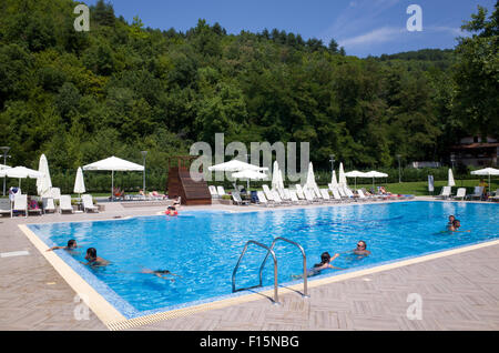 Freibad in Ognyanovo, Blagoevgrad Provinz, Bulgarien Stockfoto