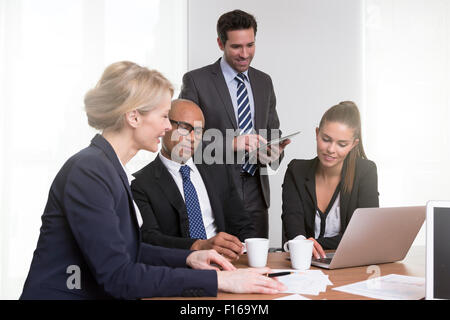 Business-Leute treffen Stockfoto