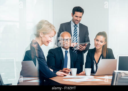 Business-Leute treffen Stockfoto