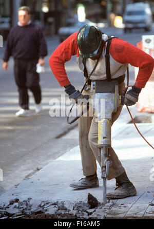 Bauarbeiter Stockfoto