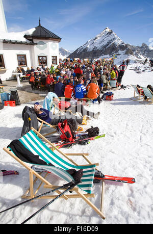 Ski fahren Stockfoto