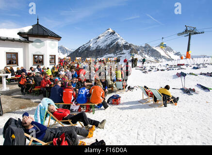 Ski fahren Stockfoto