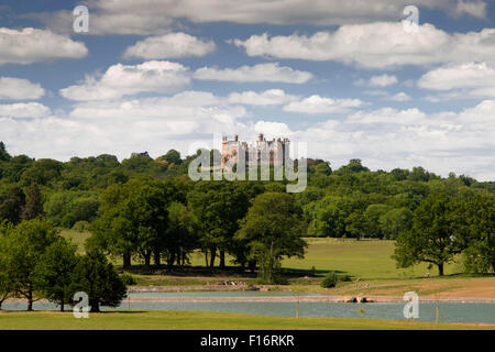 Belvoir Castle in das Tal der Belvoir, Leicestershire, England, UK Stockfoto