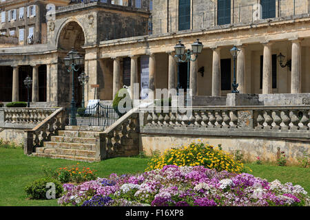 Museum für asiatische Kunst, Korfu-Stadt, Insel Korfu, Griechenland, Europa Stockfoto