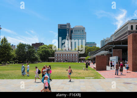 Unabhängigkeit National Historical Park, Philadelphia, Pennsylvania Stockfoto