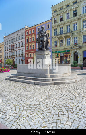 Nowa Ruda alte Markt Neurode Nooirode Niederschlesien Stockfoto