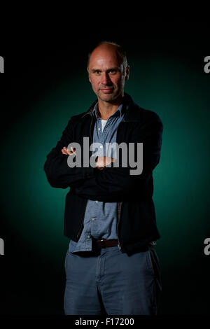 Edinburgh. VEREINIGTES KÖNIGREICH. am 28. August. Edinburgh International Book Festival. Tag 14 Edinburgh International Book Festival findet statt in Charlotte Square Gardens. Abgebildete Jesse Armstrong. Pako Mera/Alamy Live-Nachrichten Stockfoto