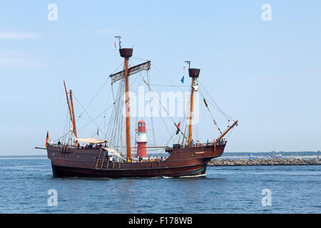 Rädchen Sie, Hanse Sail, Warnemünde, Rostock, Mecklenburg-West Pomerania, Deutschland Stockfoto