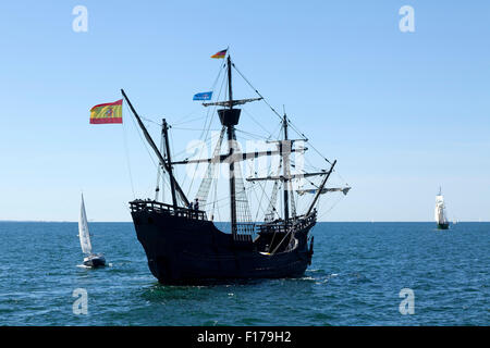 Rädchen Sie, Hanse Sail, Warnemünde, Rostock, Mecklenburg-West Pomerania, Deutschland Stockfoto