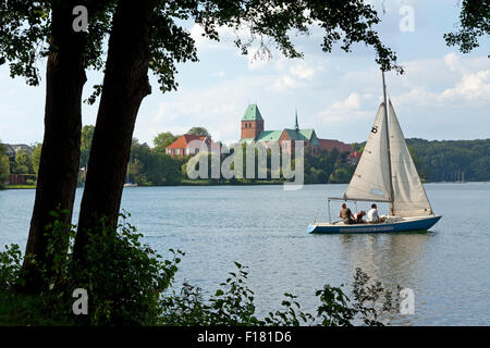 Kathedrale, See, Ratzeburg, Schleswig-Holstein, Deutschland Stockfoto