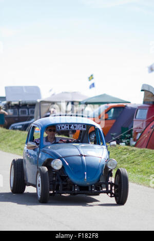 Angepasste VW Käfer getrieben Stockfoto