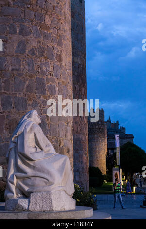 Denkmal der Heiligen Teresa von Avila, Avila, Spanien Stockfoto