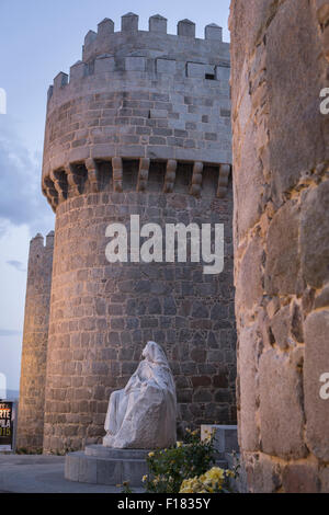 Denkmal der Heiligen Teresa von Avila, Avila, Spanien Stockfoto
