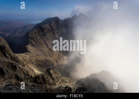 Coire Lagan, der Cuillin Isle Of Skye, Schottland Stockfoto