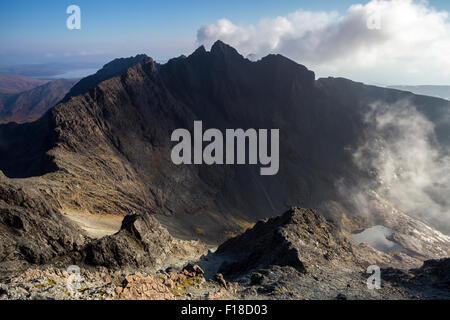 Coire Lagan, der Cuillin Isle Of Skye, Schottland Stockfoto