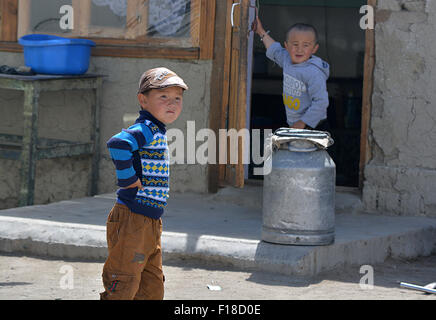 Ländliche Einheimische in der Himalaya-Tadschikistan-Himalaya-Sammlung Stockfoto