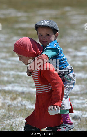 Ländliche Einheimische in der Himalaya-Tadschikistan-Himalaya-Sammlung Stockfoto