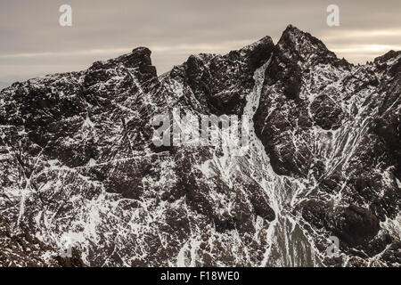 Coire Lagan, der Cuillin Isle Of Skye, Schottland Stockfoto