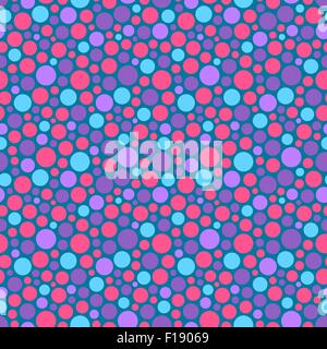 Nahtloser festlichen Hintergrund aus Kreisen.  Vektor-Illustration.  Einsetzbar für Wallpaper, Hintergrund der Web-Seite, Buch-Cover. Stock Vektor
