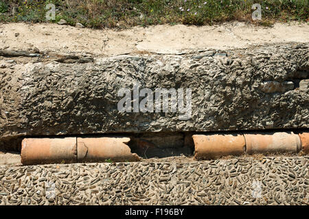 Griechenland, Kykladen, Naxos, römischen Wasserleitung Stockfoto