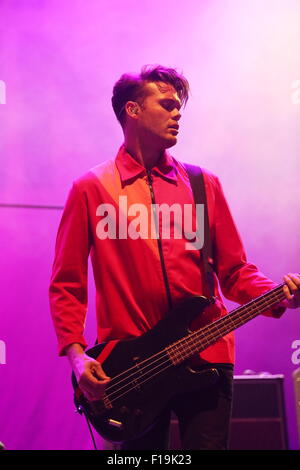 Leeds, Yorkshire, Großbritannien. 30. August 2015. Alles alles führen Sie live auf der NME bei Leeds Festival 2015. Bildnachweis: Simon Newbury/Alamy Live-Nachrichten Stockfoto