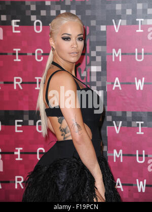 Los Angeles, Kalifornien, USA. 30. August 2015. Rita Ora besucht die 2015 MTV Video Music Awards Ankünfte im Microsoft-Theater in Los Angeles, Kalifornien am 30. August 2015 statt. 2015-Credit: D. Long/Globe Fotos/ZUMA Draht/Alamy Live-Nachrichten Stockfoto