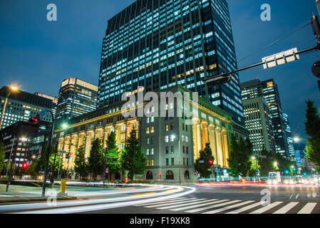 Meijiseimeikan Gebäude, Chiyoda-Ku, Tokyo, Japan Stockfoto