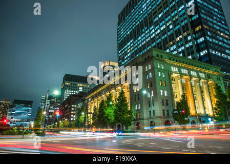 Meijiseimeikan Gebäude, Chiyoda-Ku, Tokyo, Japan Stockfoto