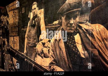 Borough Market ist ein groß- und Einzelhandel Lebensmittel-Markt in Southwark im Zentrum von London, England. Stockfoto