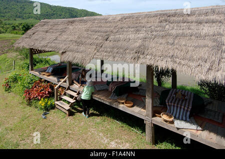 Provinz Loei, Thailand. 15. Oktober 2014. Traditionelles Haus Tai Dam, Provinz Loei, Thailand © Andrey Nekrassow/ZUMA Wire/ZUMAPRESS.com/Alamy Live-Nachrichten Stockfoto