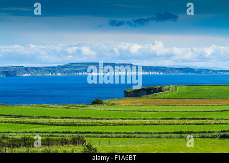 Rathlin Insel von Ballintoy Co Antrim N Irland Stockfoto