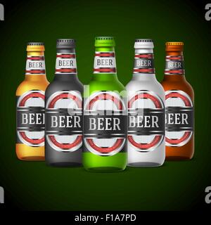 Bierflaschen Stock Vektor