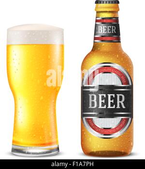 Bierflasche Stock Vektor