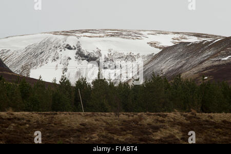 In Richtung A'Bhuidheanach, Glen Truim, Highland, Schottland, UK, Stockfoto