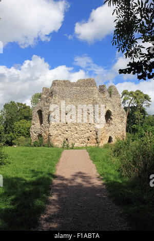 Odiham Burg von König Johann in der Nähe der Basingstoke Canal Hampshire UK Stockfoto